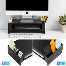 Load image into Gallery viewer, Monitor Stand Riser - 2 Tiers 45cm Stand for PC, Laptop, Computer, Printer
