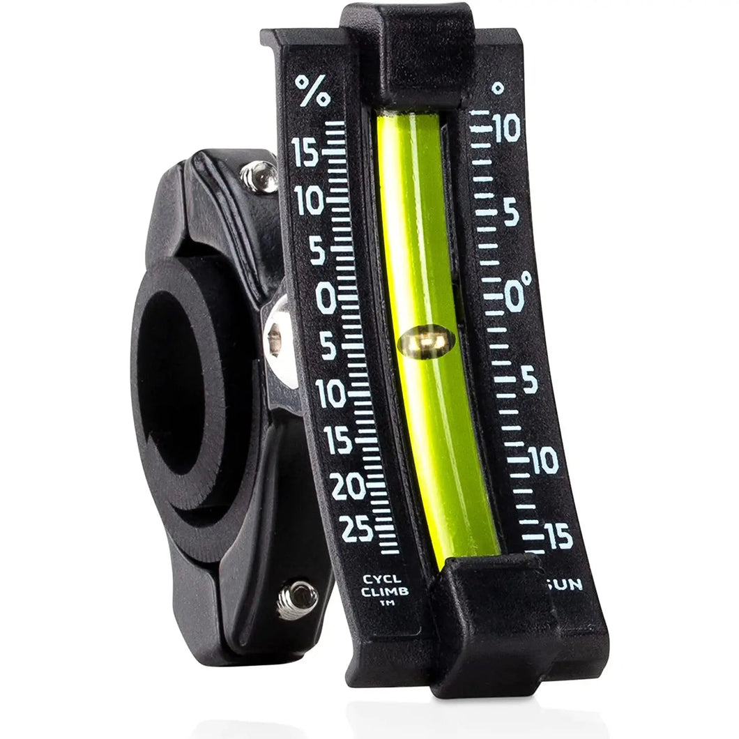 Sun Company Bike Inclinometer, Handle bar Slope Meter for Bicycles