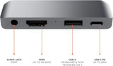 Satechi Aluminum Type-C Mobile Pro Hub Adapter with USB-C PD Charging, 4K HDMI, USB 3.0 Pattan Australia