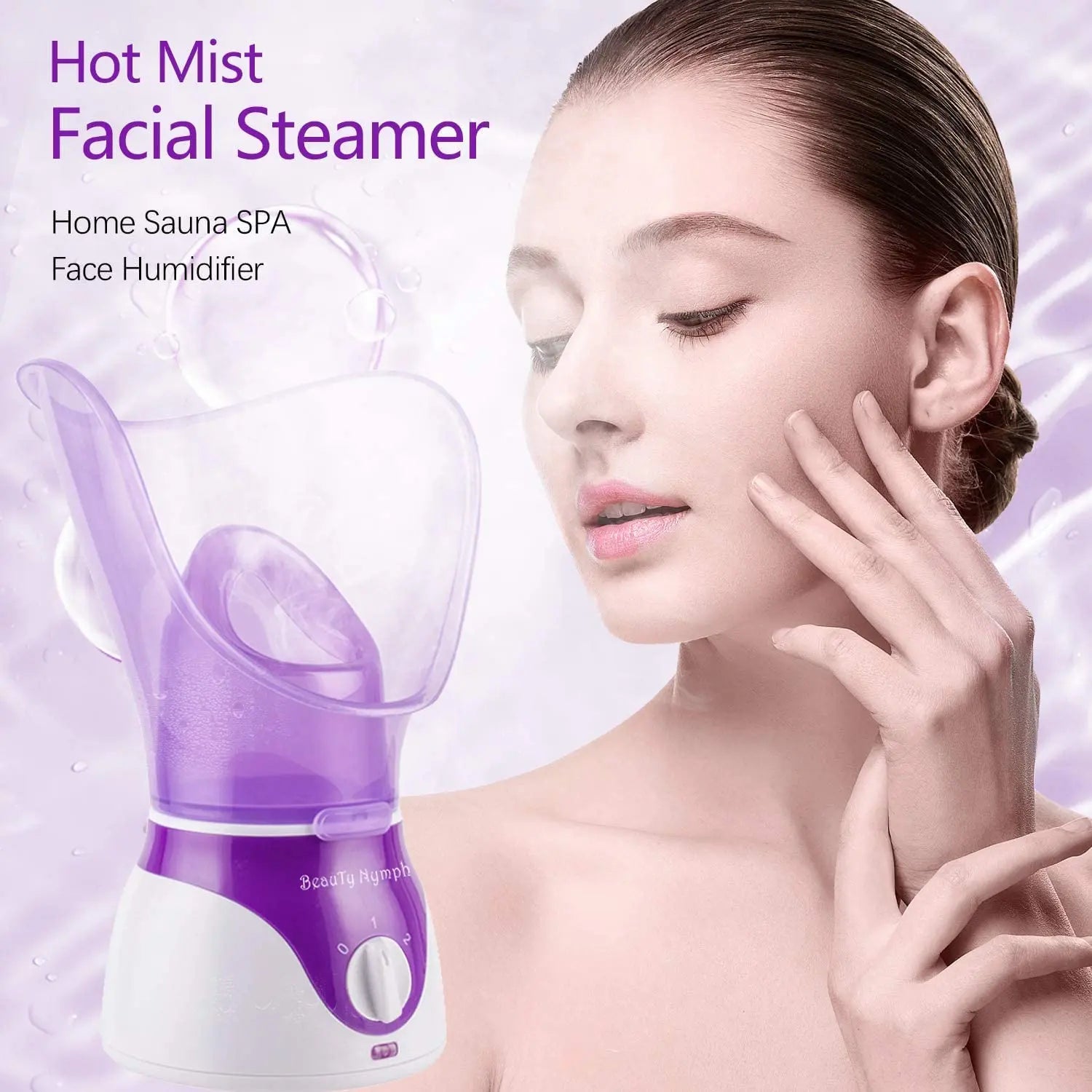 Beauty Nymph Facial Steamer Hot Mist Skincare Deep Cleanse Pattan Australia