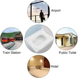 Disposable Paper Toilet Seat Cover Portable for Travel -50 Pieces Pattan Australia