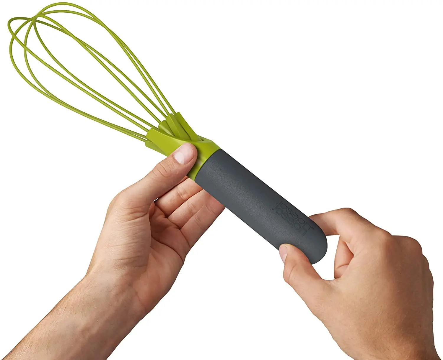 Joseph Joseph Silicone Twist Whisk foldable, dishwasher safe in green color Pattan Australia