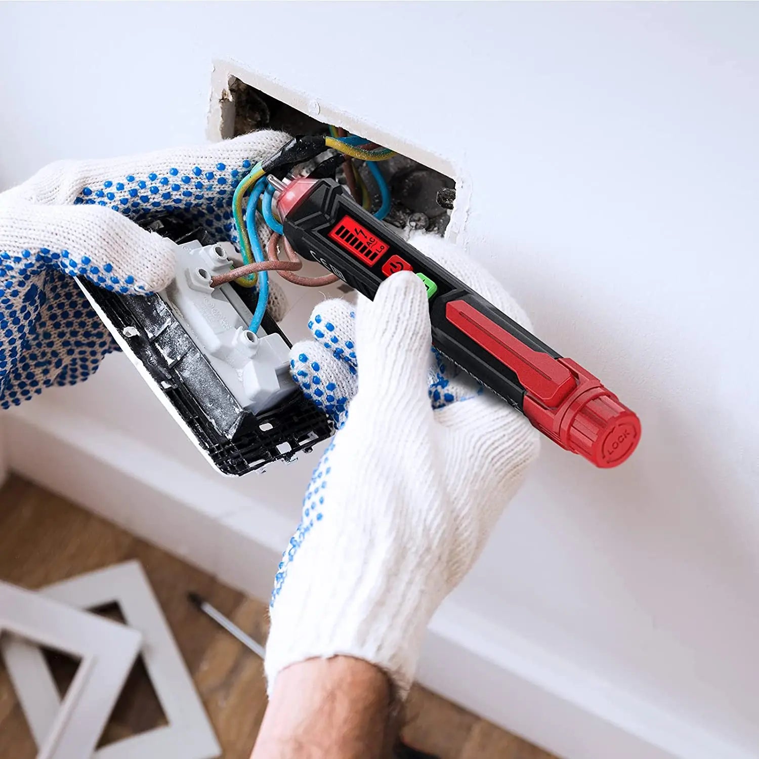 KAIWEETS HT100 Non Contact Voltage Tester AC Electricity Detect Pen 12V-1000V/48V-1000V Pattan Australia