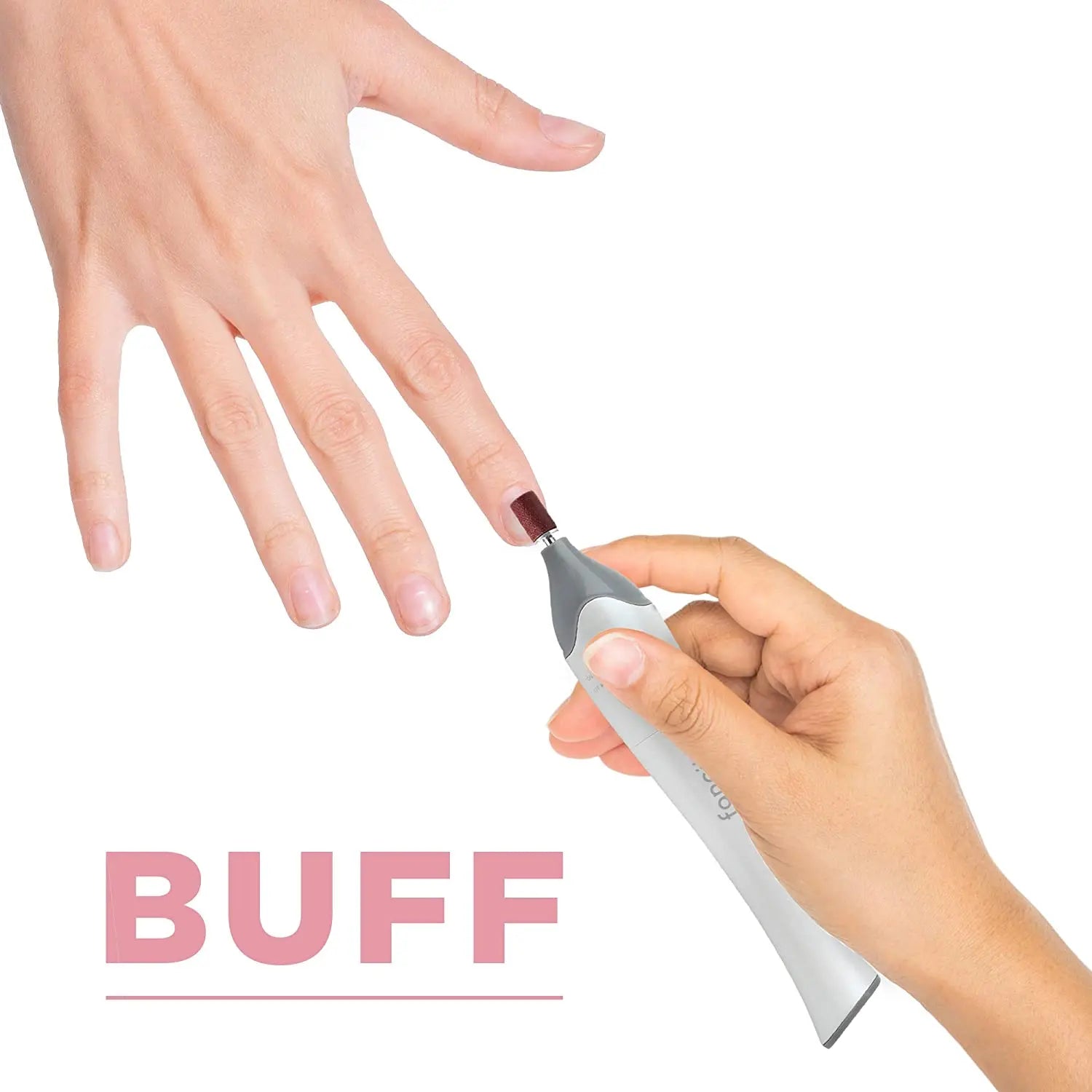 Fancii Manicure & Pedicure Nail Set with Stand, Battery Operated  with Buffer, Polisher, Shiner, Shaper and UV Dryer pattanaustralia