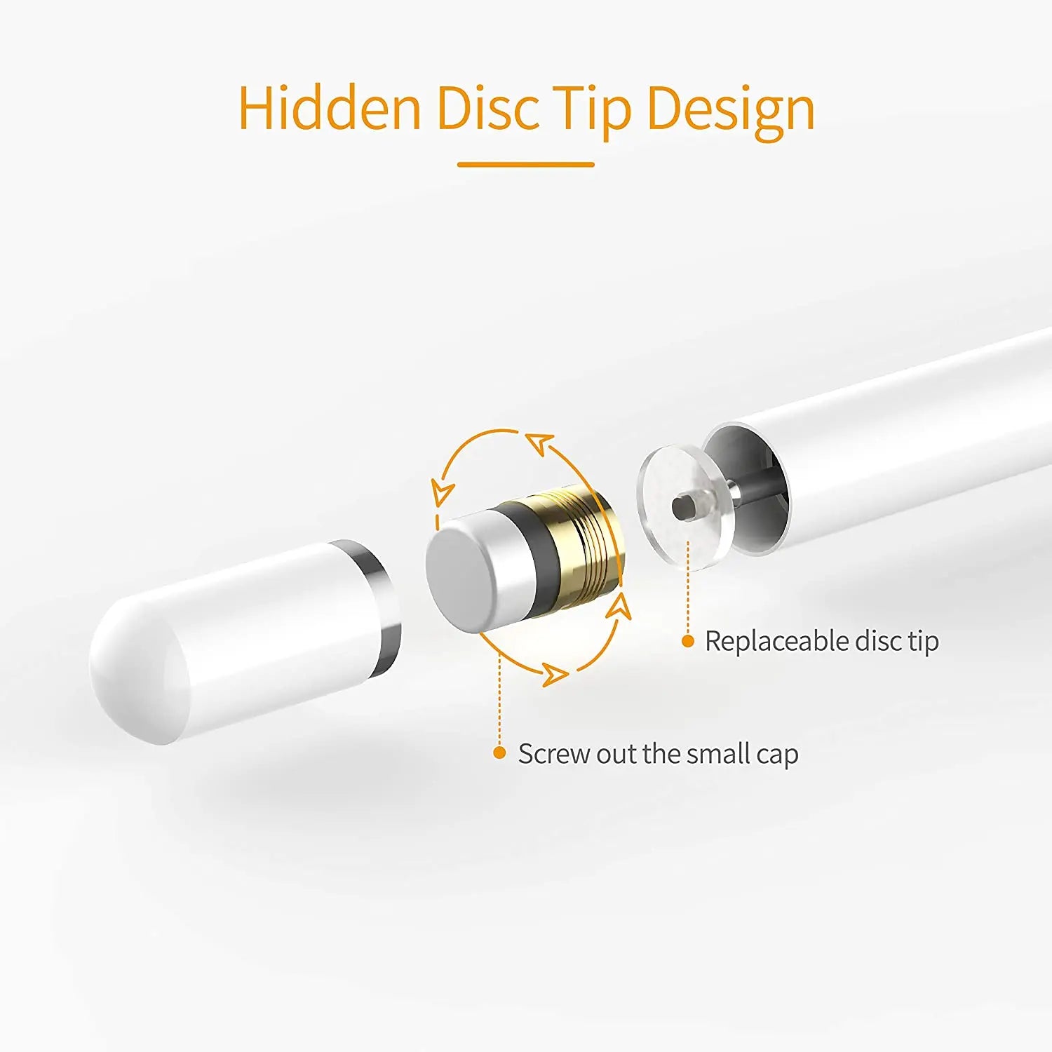 Stylus Pens for Touch Screens, PONY Capacitive Pen High Sensitivity & Fine Point Disc Tip, Magnetism Cover Cap for Apple, Microsoft, Android  Touch Screen Tablet pattanaustralia