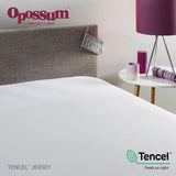 Tencel Jersey Waterproof Fitted Mattress Protector, Single Bed Size