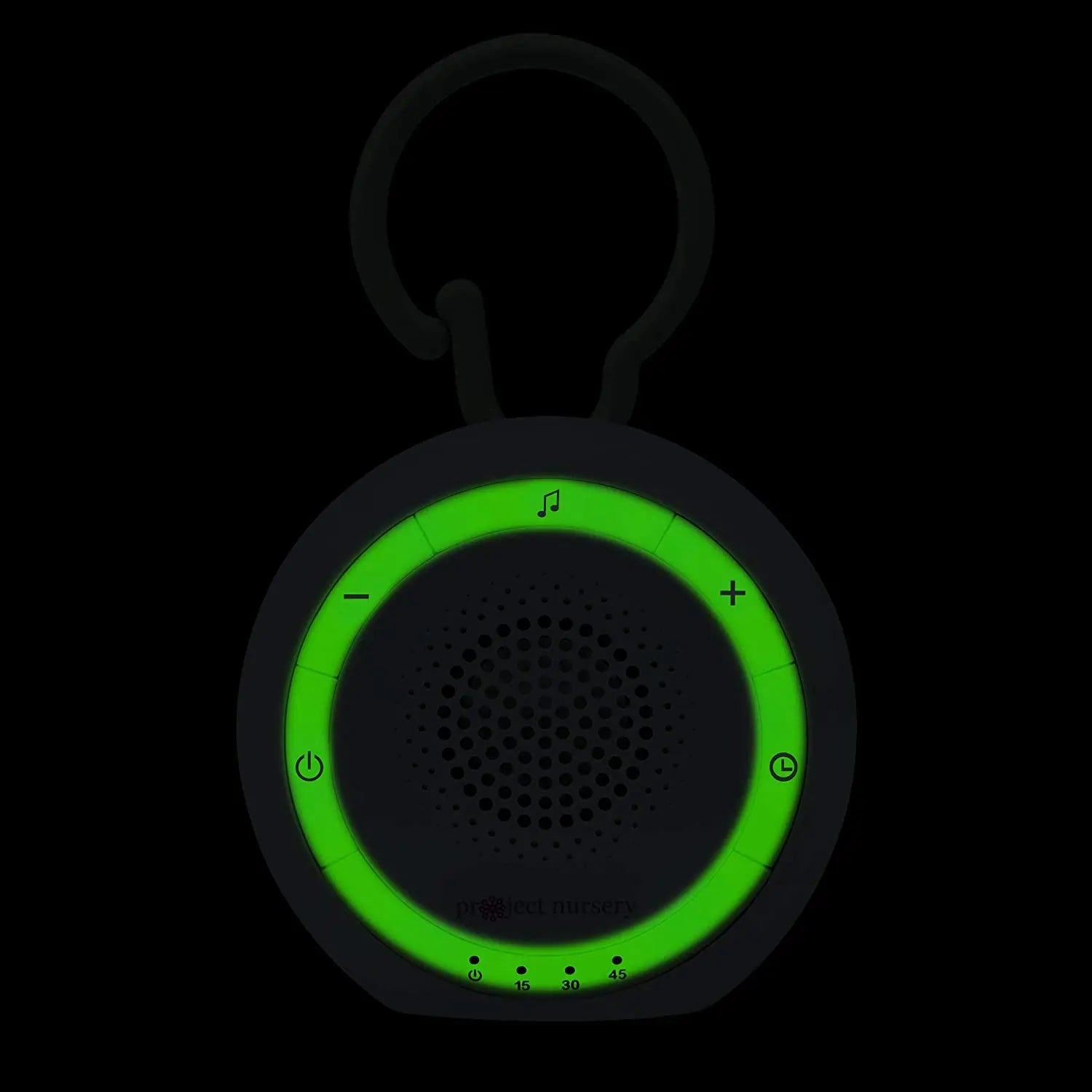 Project Nursery Portable Sound Soother for baby with 3 Lullabies, White pattanaustralia