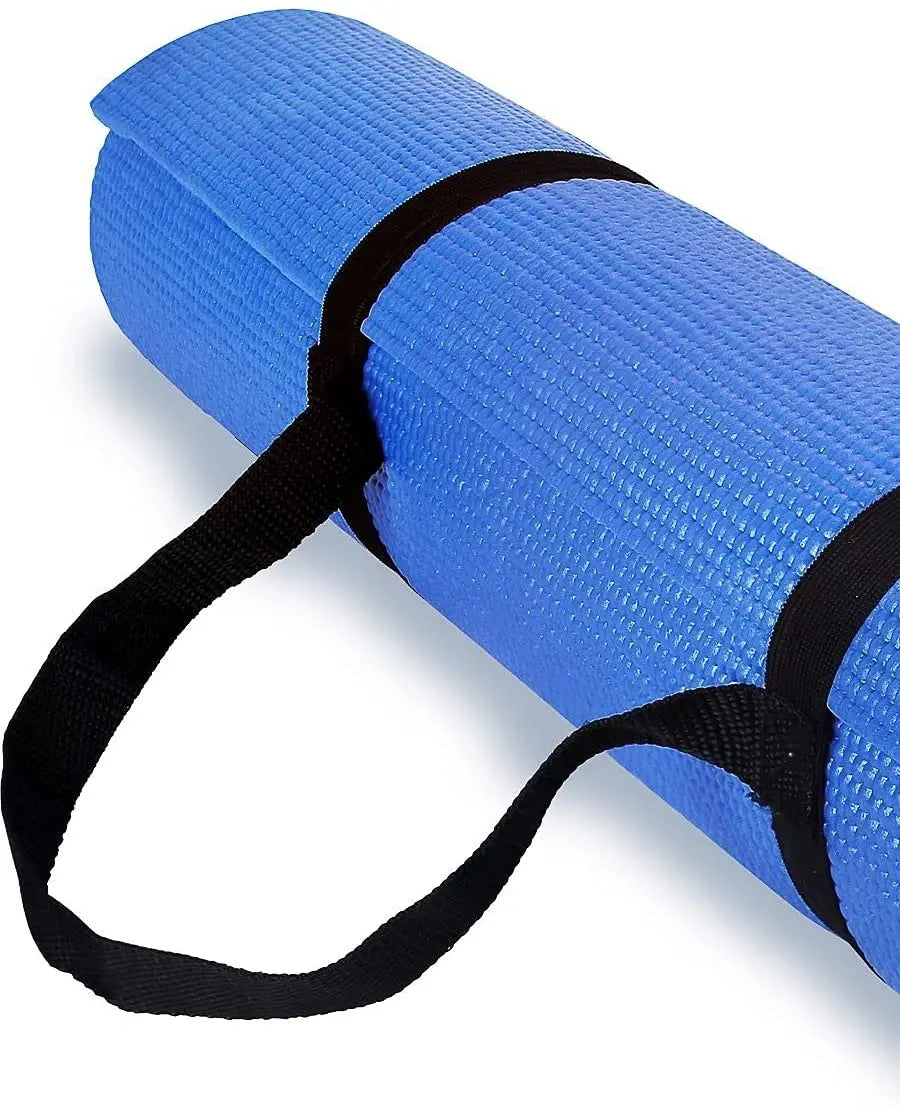 Spoga 1/4-Inch Anti-Slip Exercise Yoga Mat with Carrying Strap Pattan Australia