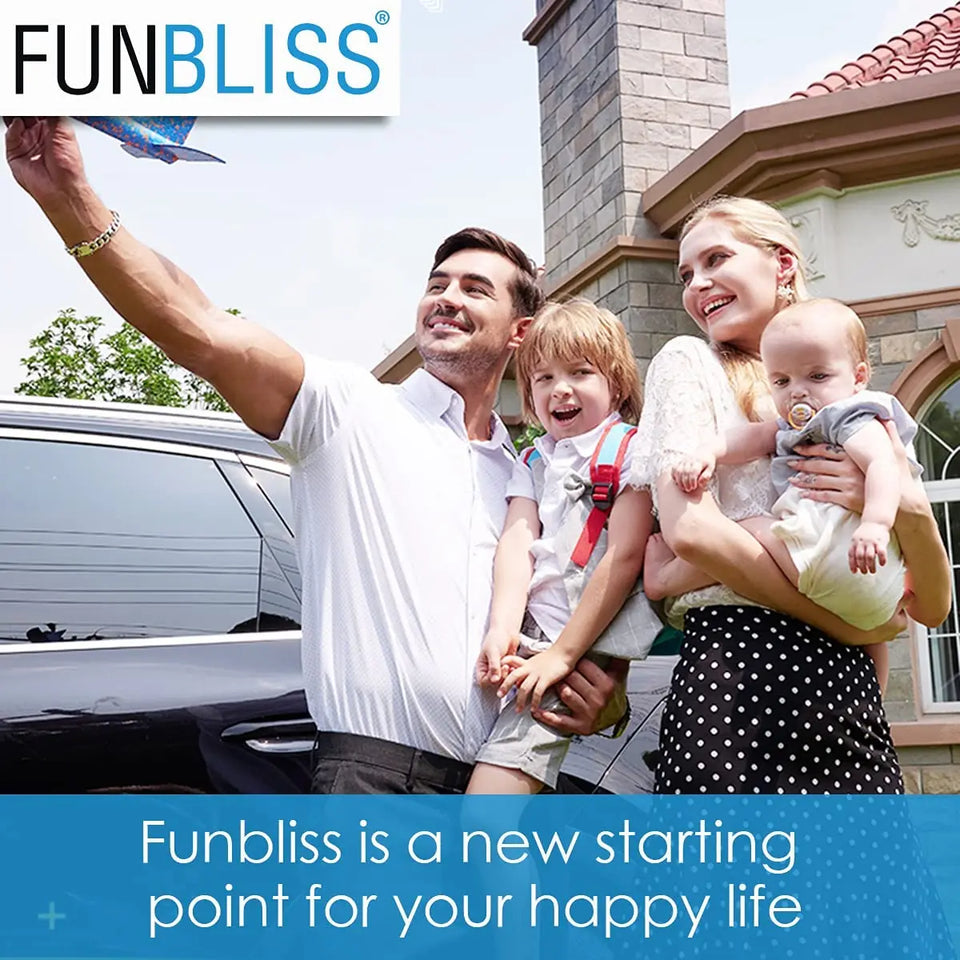 Funbliss Baby car Mirror Most Stable Backseat Mirror with Premium Matte Finish-Super Clear PMMA Material Mirror-Safe, Secure and Shatterproof,Black pattanaustralia