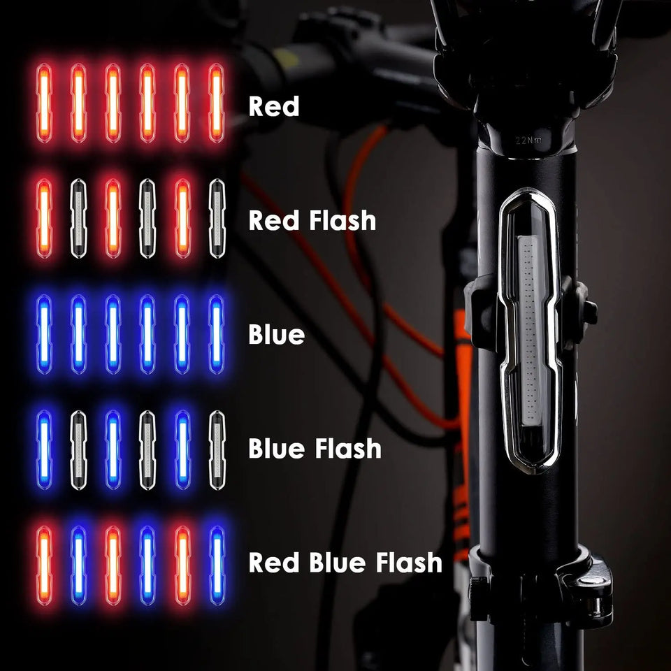 Canway Ultra Bright Bike Light USB Rechargeable, LED Bicycle Rear Light Pattan Australia