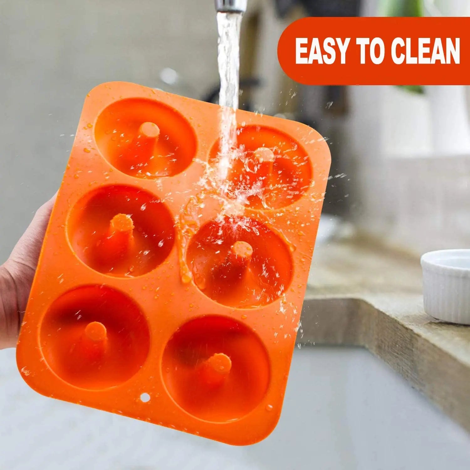 3 Pack Silicone Bakeware Doughnut Mould set Pattan Australia