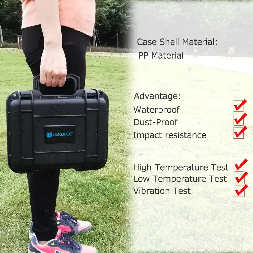 Lekufee Portable Waterproof Hard Case Compatible with DJI OM5, OM4 Case Only Pattan Australia