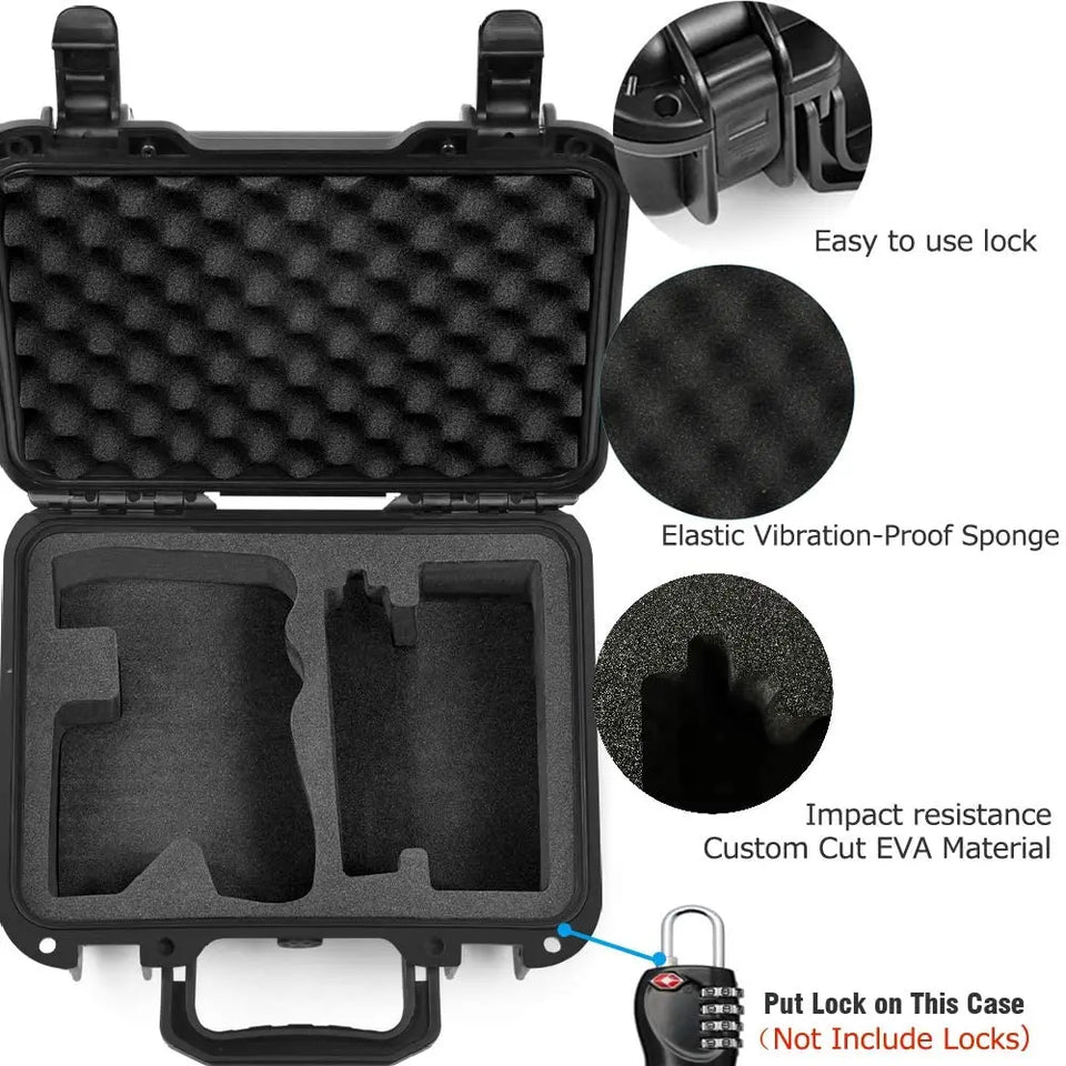 Lekufee Portable Waterproof Hard Case Compatible with DJI OM5, OM4 Case Only Pattan Australia