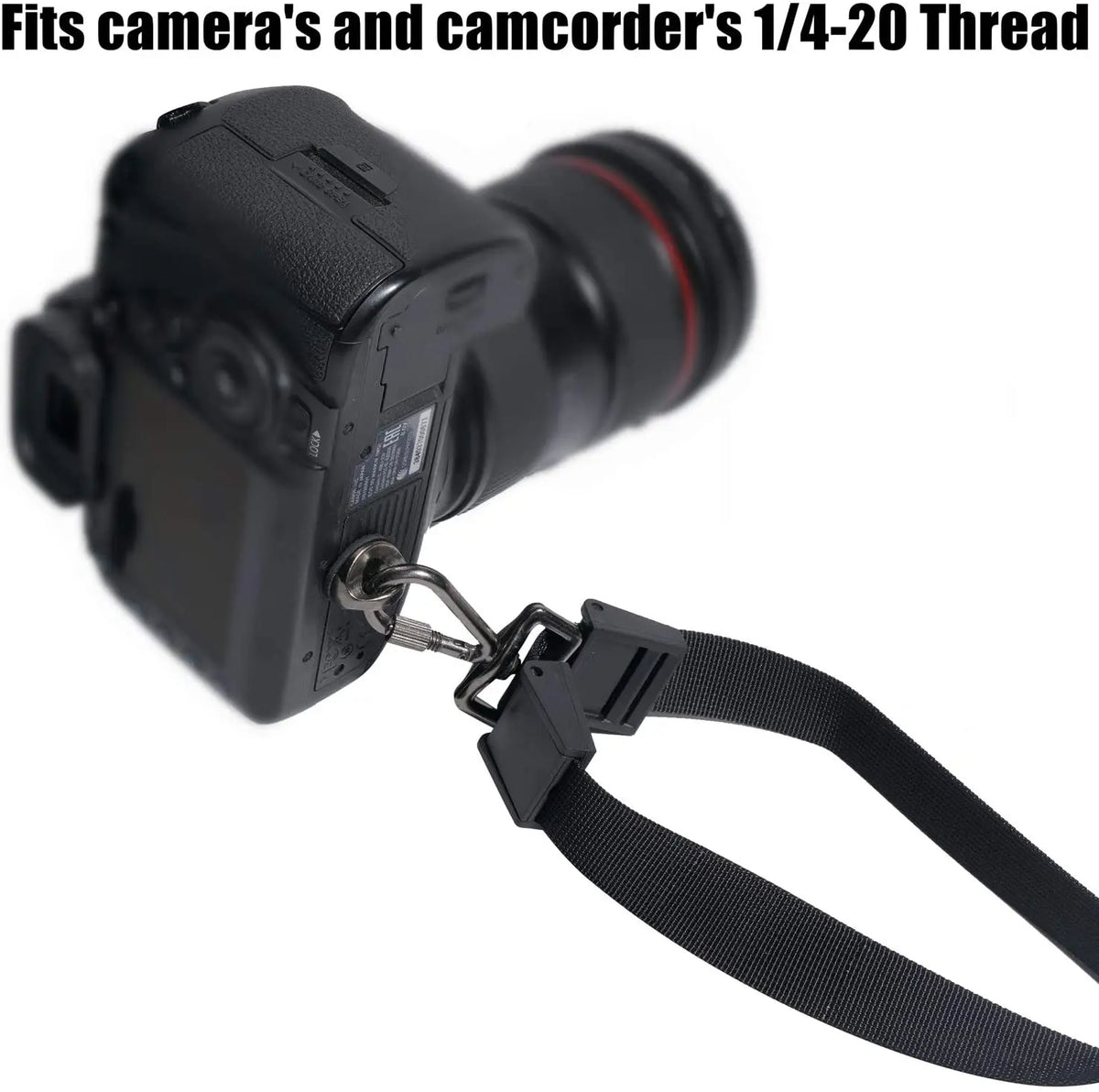Quick Release Camera Strap Unisex, Universal Design for DSLR Black