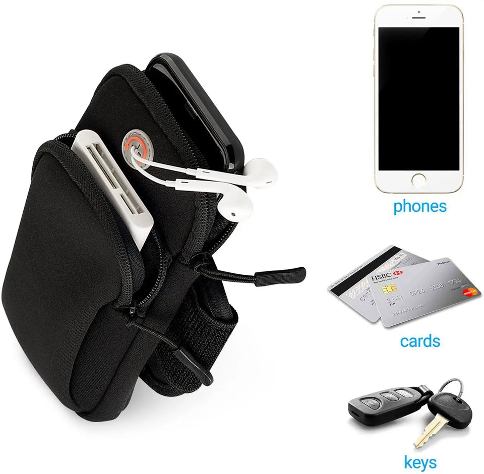 Cell Phone Armband Case for iPhone 11, 11 Pro, 11 Pro Max, X, Xs, Xs Max, Xr, 8, 7, 6, Plus Sizes, Galaxy S10, S9, S8, S7, pattanaustralia