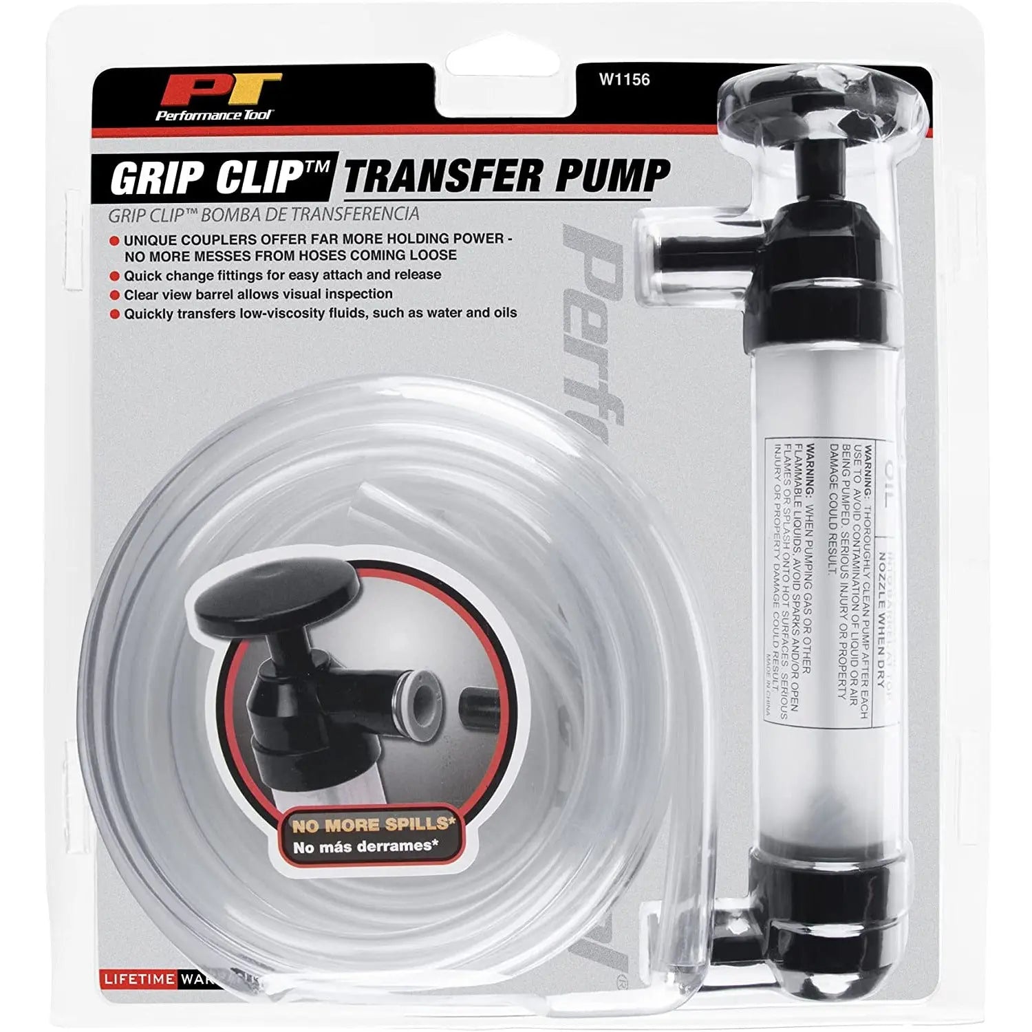 Grip Clip Fluid Transfer Pump Kit for Gas, Oil, Liquid, and Air Pattan Australia
