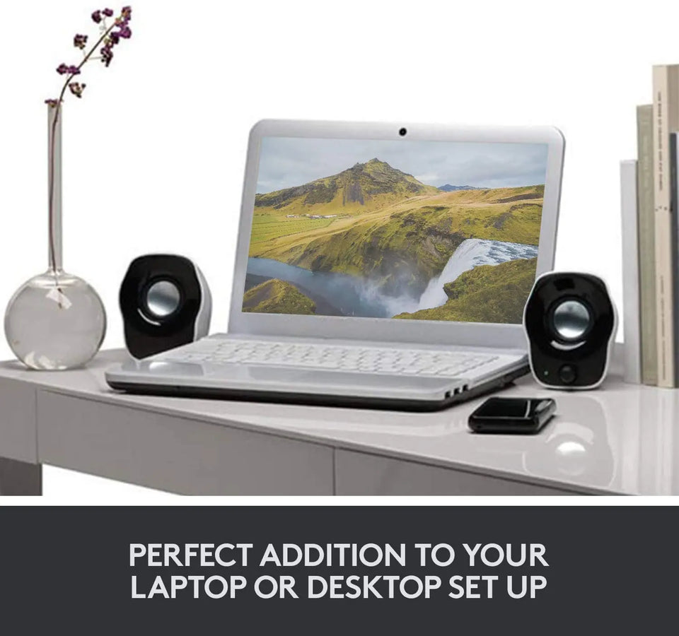 Logitech® Stereo Speakers Z120 with usb port, mac compatible,3.5mm jack pattanaustralia