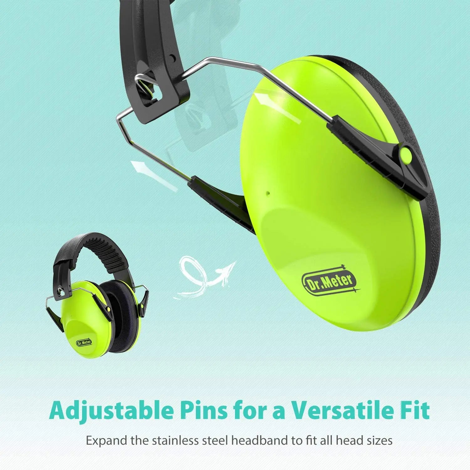 Noise Blocking, Adjustable, protective Children Ear muffs Pattan Australia