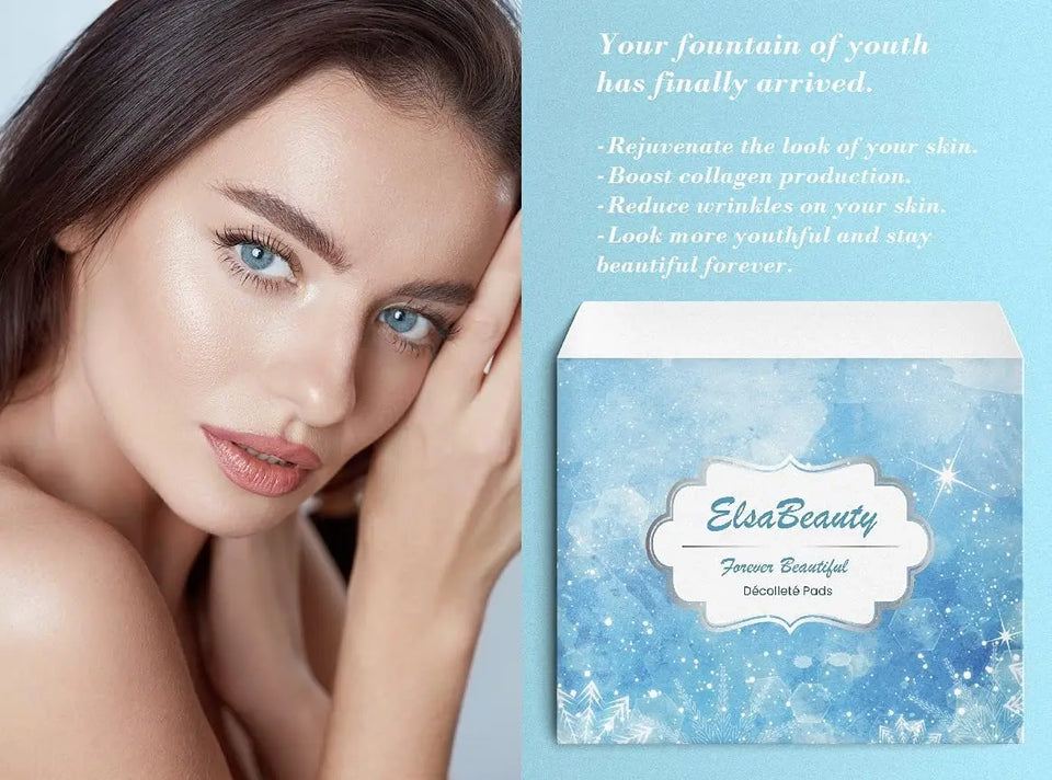 Elsa Anti Aging Silicone Pad Kit Reusable and Medical Grade Décolleté Pattan Australia