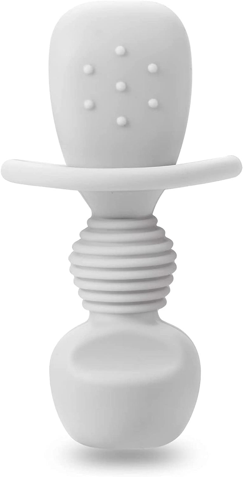 6 Pack Silicone Baby Spoons and Fork Feeding Set- Anti-Choke First Self Feeding Utensils for Baby Led Weaning Ages 3 Months