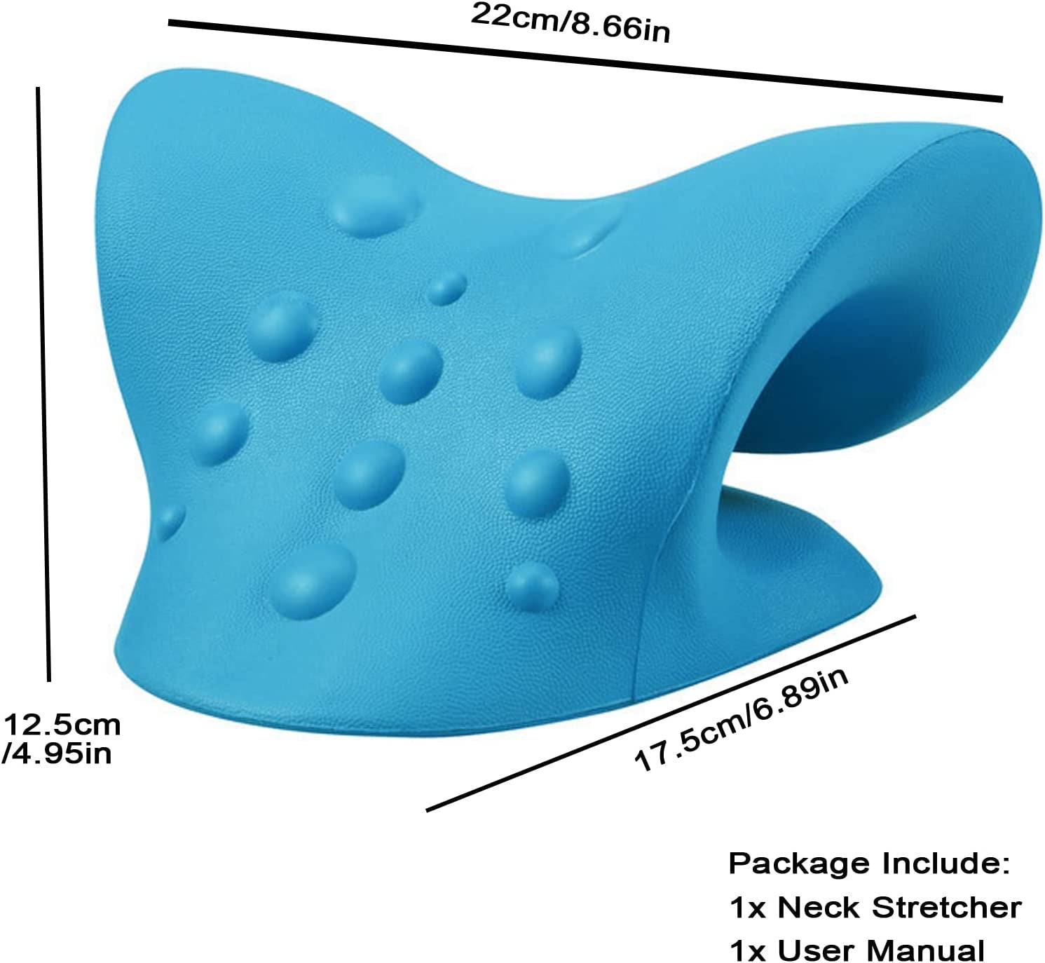 Neck and Shoulder Relaxer for Release Neck Pressure and Muscle Tensions, Neck Stretcher and Shoulder Massager for Relax 10 Minutes a Day