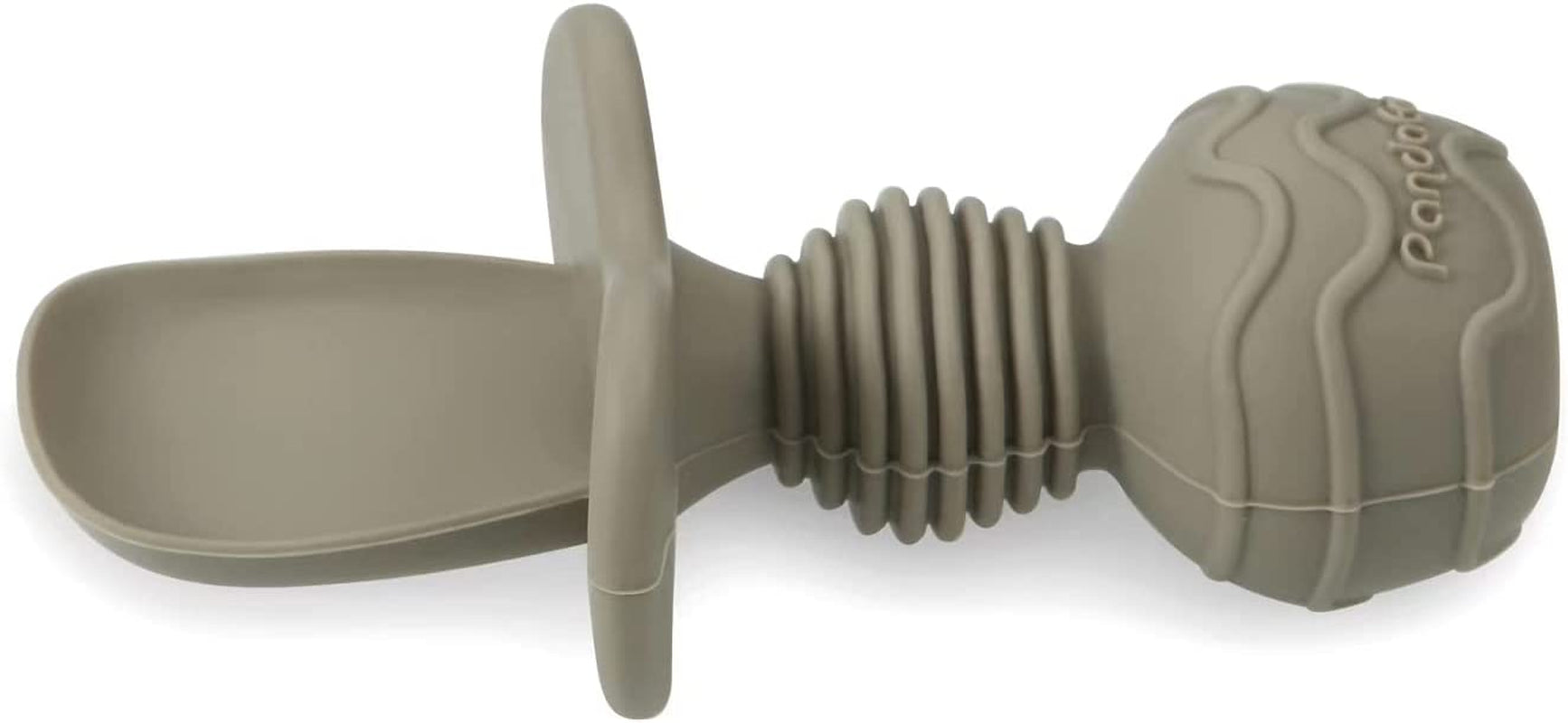 6 Pack Silicone Baby Spoons and Fork Feeding Set- Anti-Choke First Self Feeding Utensils for Baby Led Weaning Ages 3 Months