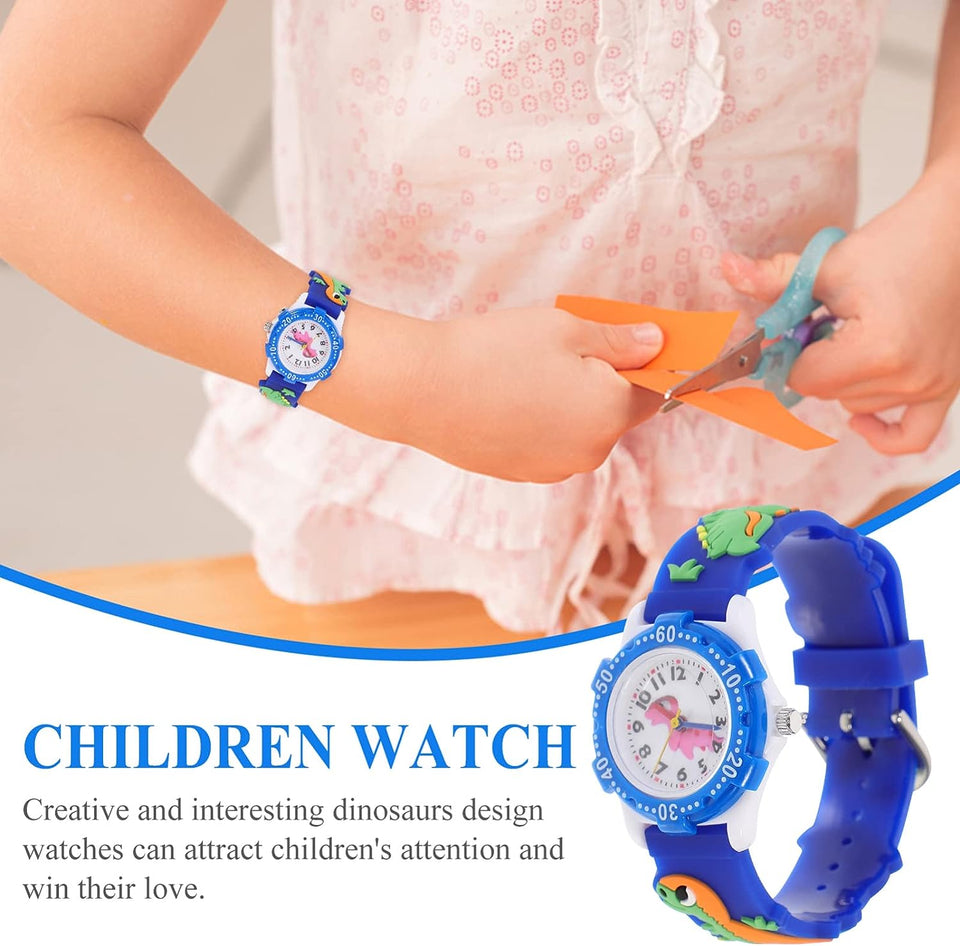 Watch Watches Children Cartoon Wristwatch Children Pretty Lovely Band Toddler Wrist Boys Birthday for Girls Kids Watch Chic Silicone Pattern Adorable Lovely Toddler Watch Kid Toddler