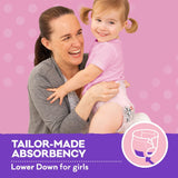 Ultra Dry Nappy Pants Girls Size 5 (12-17Kg) 108 Count (2 X 54 Pack) - Packaging May Vary