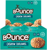 Cashew Caramel Protein Ball- Box of 12. High Protein Gluten Free Low Sugar Low Carb Healthy Snacks Better than Any Protein Bar! Snack Healthy with Our Protein Bars, Balls, Snacks & Powders