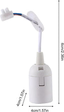 Load image into Gallery viewer, Lamp Holder E27 with Cable | 10Pcs E27 Pendant Light Socket with Cord - Shop and Family, Hangings Light Cord with Bulb Socket Safe Lamp Holder for Construction Site
