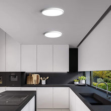 Load image into Gallery viewer, Flush Mount 11.8 Inch Ceiling Light,28W Surface Mount LED Light Fixture,Modern round Ceiling Light for Bedroom Kitchen Balcony Hallway,6000K/Cool White

