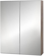 Load image into Gallery viewer, Bathroom Mirror Cabinet Vanity Medicine Shave Wooden Natural 600Mm X720Mm
