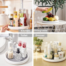 Load image into Gallery viewer, 12 Inch Lazy Susan Turntable 2 Pack , Non-Skid Rotating Spice Rack Spinning Organizer for Cabinet, Kitchen, Fridge, Countertop, Pantry Organization and Storage, Vanity Display Stand
