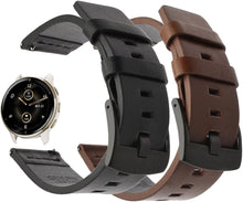 Load image into Gallery viewer, for Garmin Venu 2 2S Sport Wristband for Garmin Forerunner 645 245 158 Vivoactive 3 4 4S Leather Bracelet Strap Venu 2 plus Band (Color : D, Size : for Vivoactive 3)
