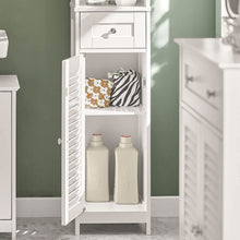 Load image into Gallery viewer, Tall Cabinet, Freestanding Cabinet, Bathroom Cabinet, 170X32X30 Cm, White, FRG236-W
