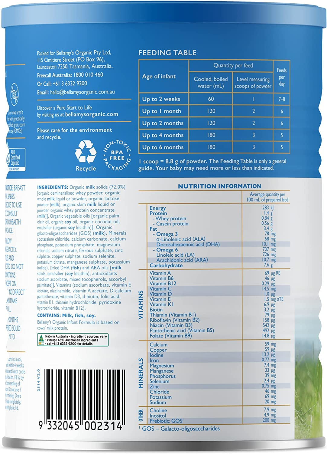 Step 1 Infant Formula 900 G