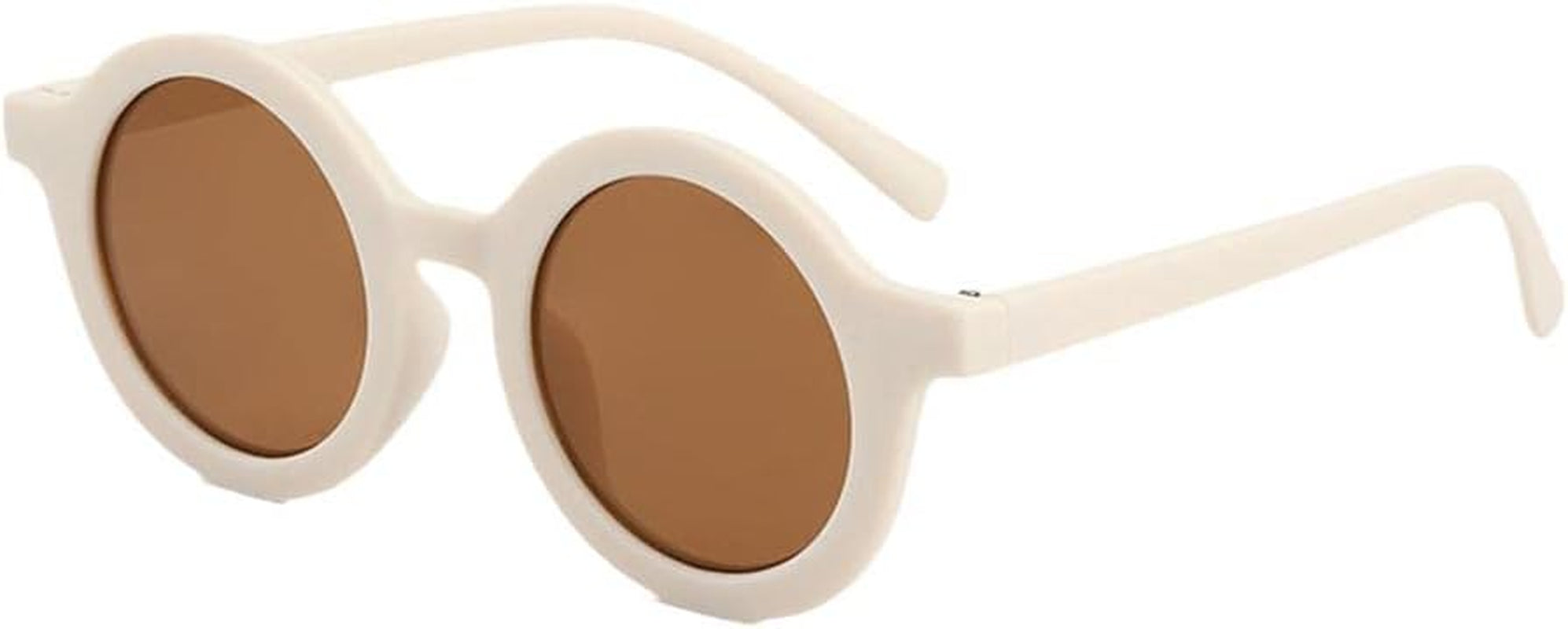 Cute round Sunglasses for Kids Toddler Boys Girls UV400 Protection Eyewear Summer Outdoor Sports Beach Holiday, Age 3-10