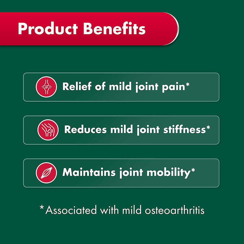Glucosamine Sulfate and Chondroitin for Joint Health - Relieves Mild Joint Pain and Stiffness Associated with Mild Osteoarthritis, 320 Tablets