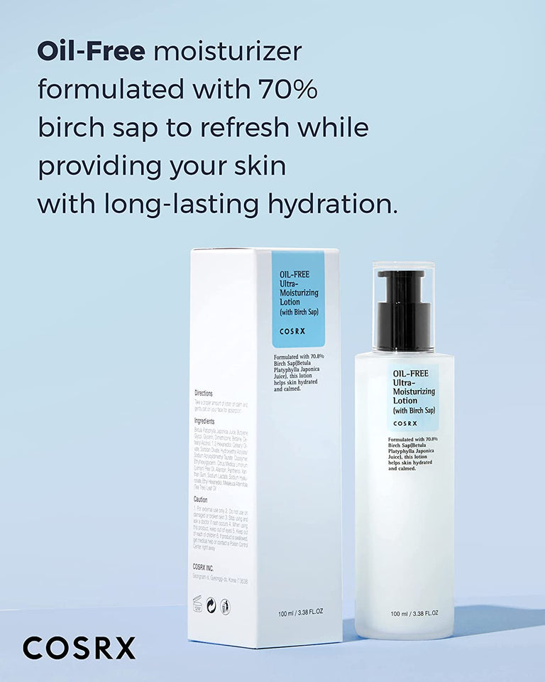 COSRX Oil Free Ultra Moisturizing Lotion, 1 Count