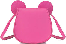 Load image into Gallery viewer, Little Girls Toddlers Mini Crossbody Shoulder Bag Coin Purse with Cute Mouse Ear Bowknot
