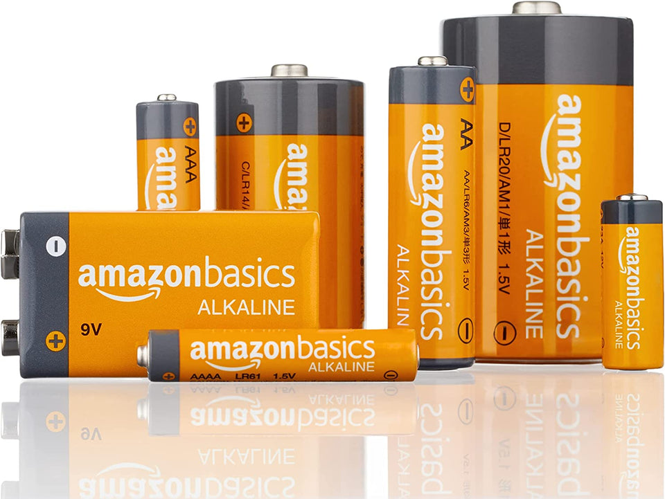 36 Pack AAA High-Performance Alkaline Batteries, 10-Year Shelf Life, Easy to Open Value Pack