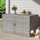 Outdoor Storage Cabinet Box Grey