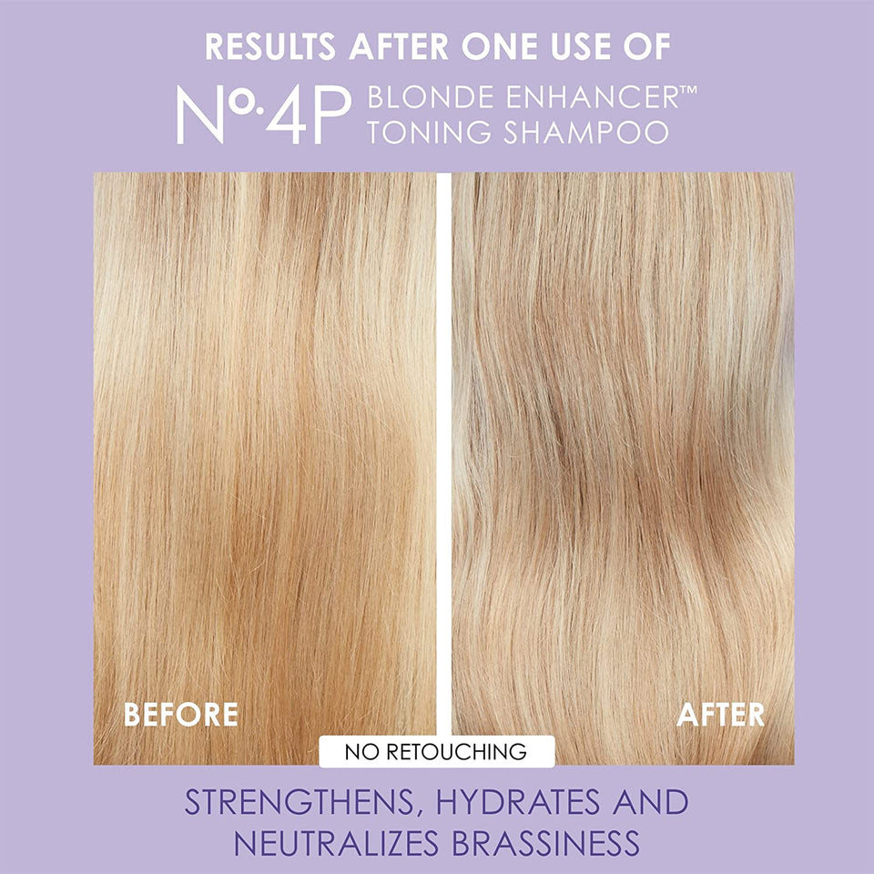 No.4P Blonde Enhancer Toning Shampoo, 250Ml