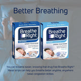 Clear Large Nasal Congestion Strips 30 Pack