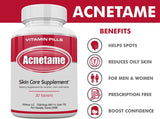 3 Pack- Vitamin Supplements for Acne Treatment- Hormonal Pimple Tablets to Clear Oily Skin for Women, Men, Teens, and Adults