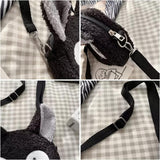 Little Girls Fashion Cute Crossbody Shoulder Bag Plush Handbag Mini Purse