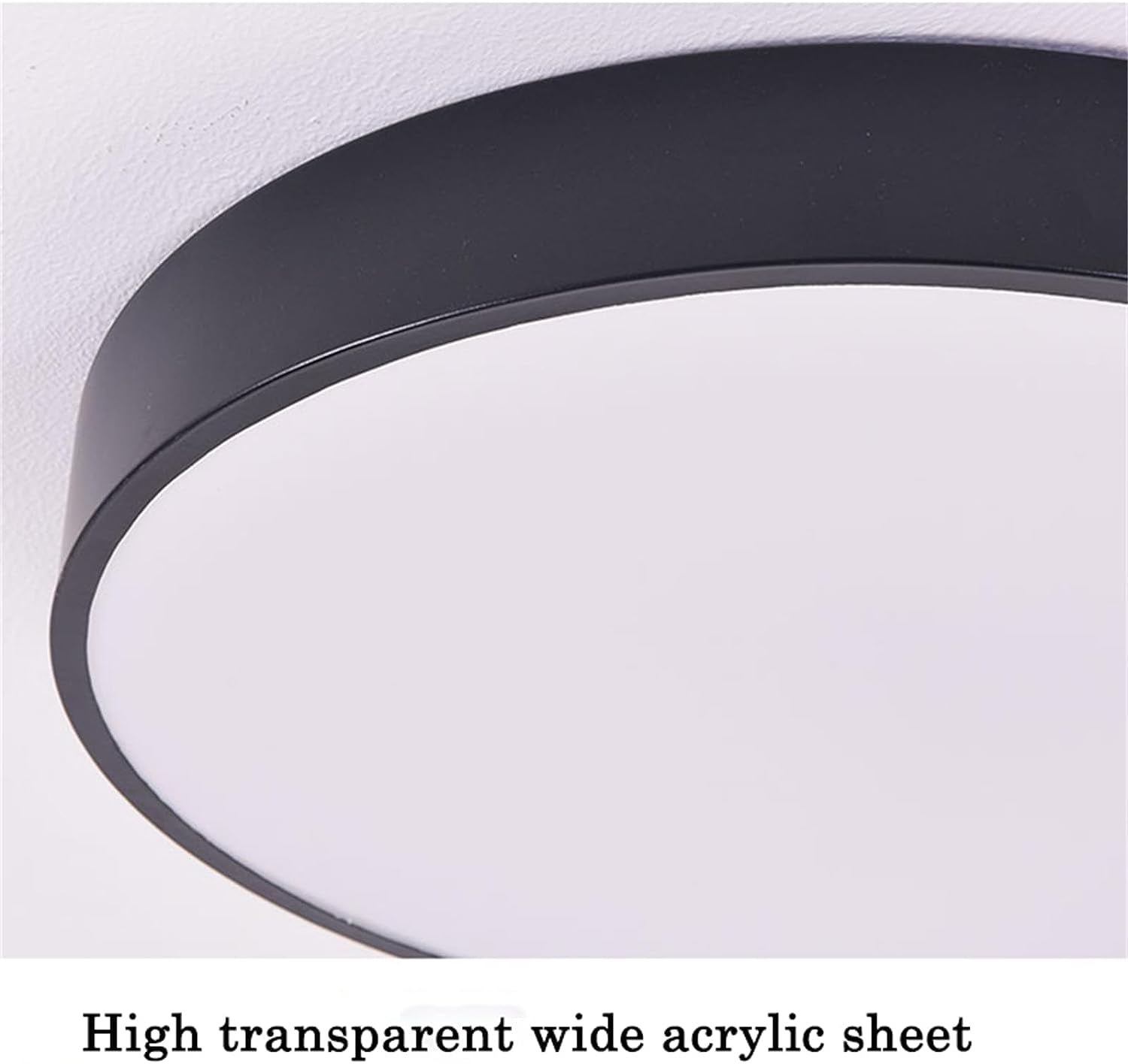 40Cm Led Ceiling Light Modern Surface Mount Flush Ceiling Light Fixture Ultra-Thin 5Cm Flat round Lamp for Bedroom Living Room Bathroom Porch Hallway Utility Laundry Closet Room