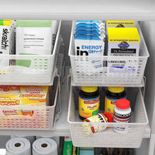Load image into Gallery viewer, 2 Tier Bathroom Organizer Tray Pull-Out Sliding Drawer/Under-Sink Storage, Clear
