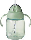 Superstar Weighted Straw Cup for Toddlers with INTELLIVALVE Leak and Shake-Proof Technology and BACSHIELD Antibacterial Technology, 300Ml, Pack of 1, Colours Vary