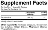 Benfotiamine 300 Mg 90 Vegetarian Capsules - Also Called Fat Soluble Vitamin B1 (90 Count (Pack of 1))